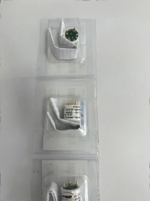 Ячейка электрохимическая ИБЯЛ.305649.038-18 (ИБЯЛ.418425.130-02) в упаковке для АНКАТ-7631Микро-H2S