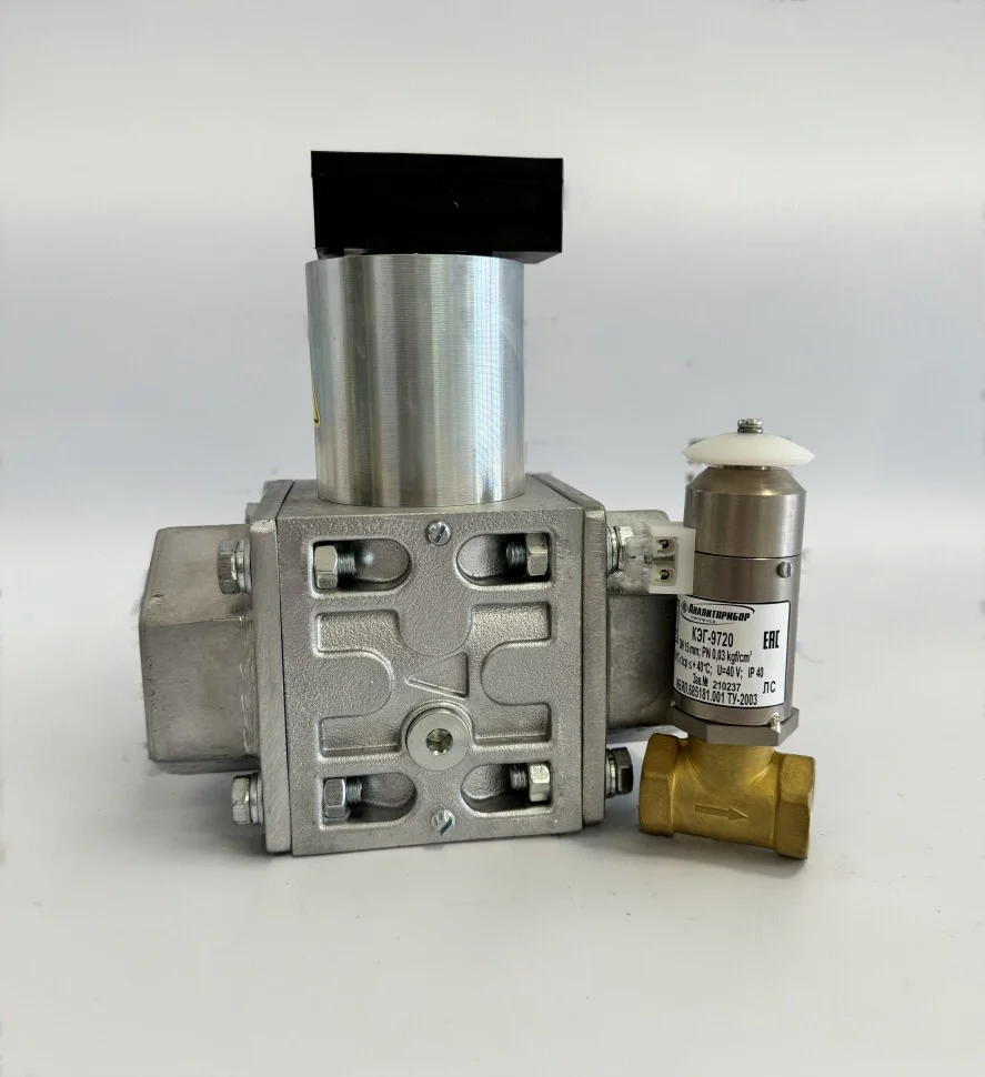Клапан КЭГ-9720 (G1 1/4-В; DN32) НО 40В ИБЯЛ.685181.001-21