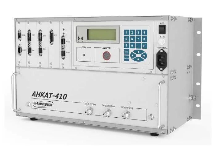 АНКАТ-410-16 ИБЯЛ.413252.001-15 – стационарный многокомпонентный газоанализатор промышленных выбросов